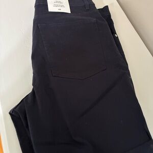 H&M Slim Fit Black Shorts